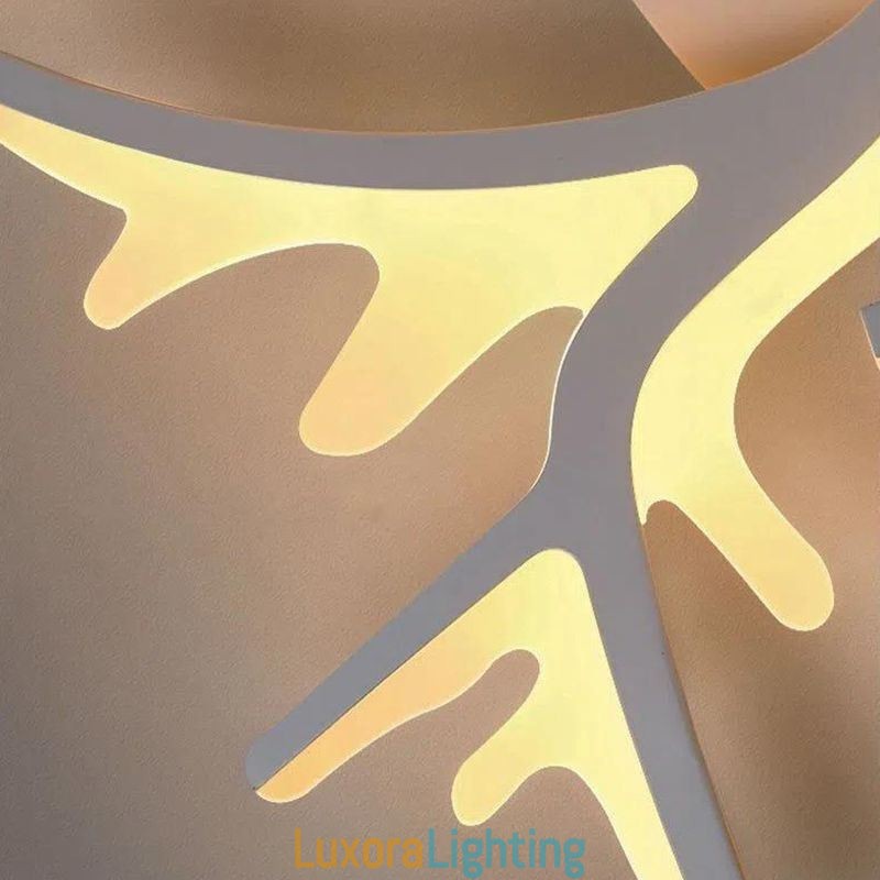 Designer Touch Decorative Flush Mount Modern Minimalist Antler Ceiling Light