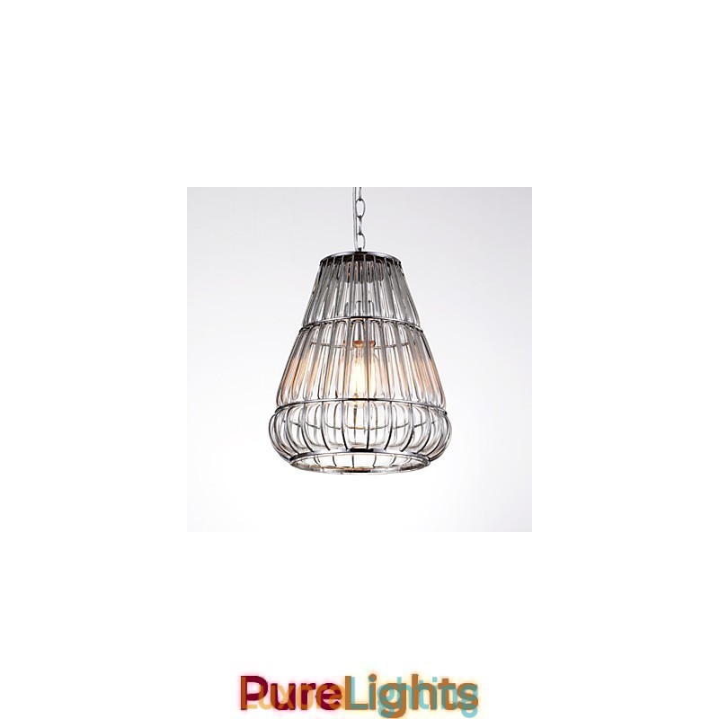 Designer Touch Decorative Modern Contemporary Chrome Glass Chandelier