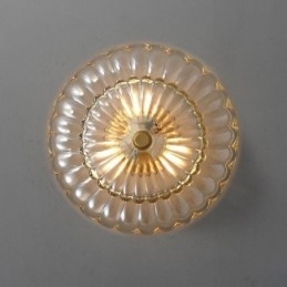 Designer Touch Decorative Modern Flush Mount Lotus Base Ceiling Light