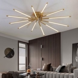 Designer Touch Decorative Simple Flush Mount Fireworks Ceiling Light