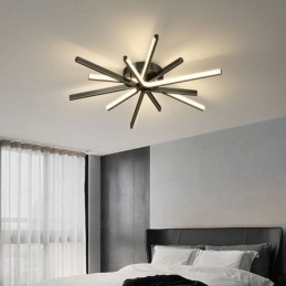 Designer Touch Decorative Flush Mount Modern Minimalist Fireworks Ceiling Light