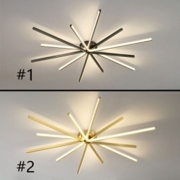 Designer Touch Decorative Flush Mount Modern Minimalist Fireworks Ceiling Light