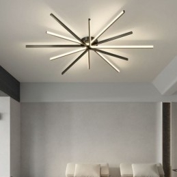 Designer Touch Decorative Flush Mount Modern Minimalist Fireworks Ceiling Light