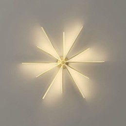Designer Touch Decorative Flush Mount Modern Minimalist Fireworks Ceiling Light
