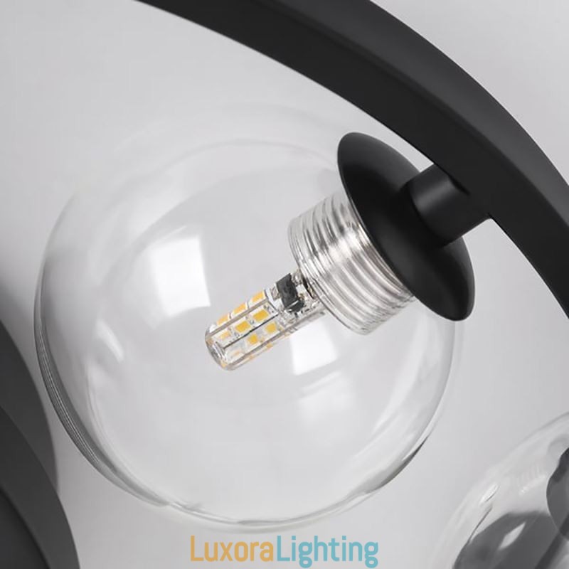 Designer Touch Decorative Flush Mount Modern Minimalist Glass Ceiling Light