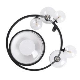 Designer Touch Decorative Flush Mount Modern Minimalist Glass Ceiling Light