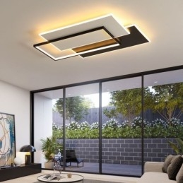 Designer Touch Decorative Flush Mount Minimalist Square Acrylic Ceiling Light