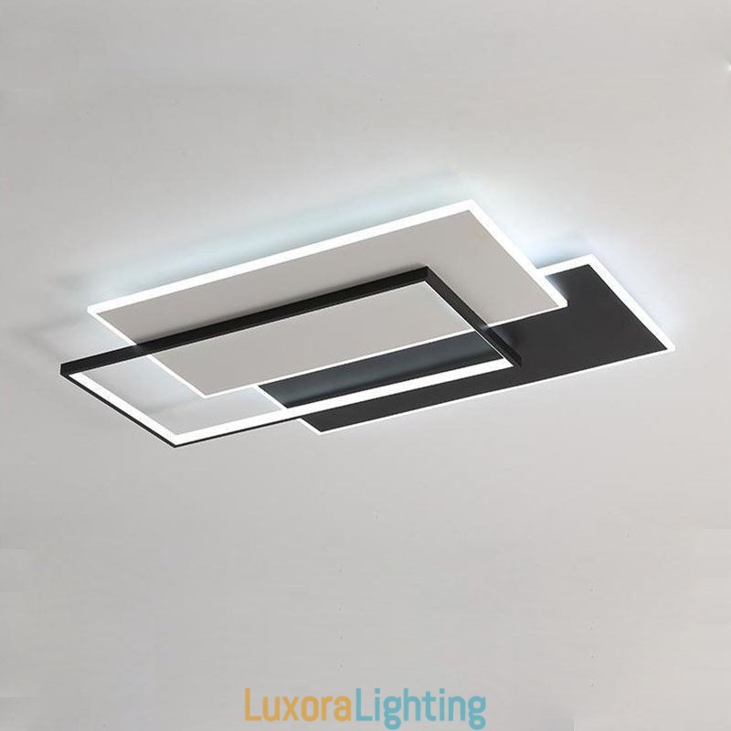 Designer Touch Decorative Flush Mount Minimalist Square Acrylic Ceiling Light