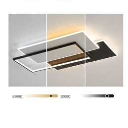 Designer Touch Decorative Flush Mount Minimalist Square Acrylic Ceiling Light