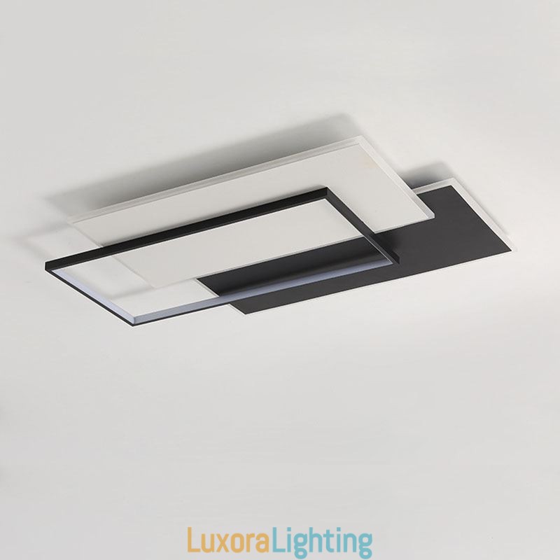 Designer Touch Decorative Flush Mount Minimalist Square Acrylic Ceiling Light