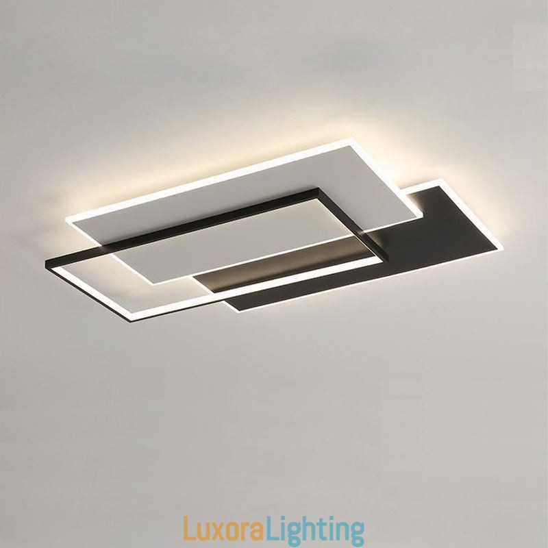 Designer Touch Decorative Flush Mount Minimalist Square Acrylic Ceiling Light