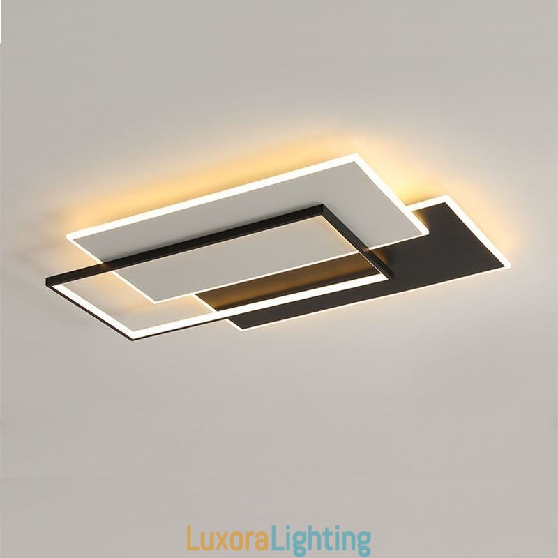 Designer Touch Decorative Flush Mount Minimalist Square Acrylic Ceiling Light