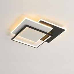 Designer Touch Decorative Flush Mount Minimalist Acrylic Square Ceiling Light 40 50cm