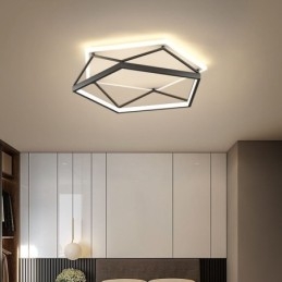 Designer Touch Decorative Flush Mount Hollow Three dimensional Ceiling Light 55cm