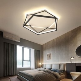 Designer Touch Decorative Flush Mount Hollow Three dimensional Ceiling Light 55cm