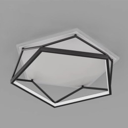 Designer Touch Decorative Flush Mount Hollow Three dimensional Ceiling Light 55cm