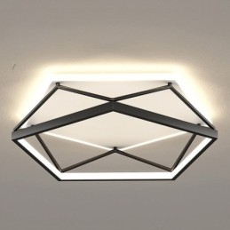 Designer Touch Decorative Flush Mount Hollow Three dimensional Ceiling Light 55cm