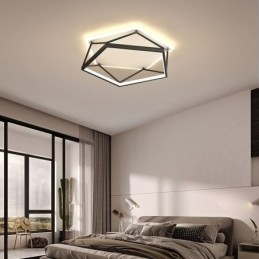 Designer Touch Decorative Flush Mount Hollow Three dimensional Ceiling Light 55cm
