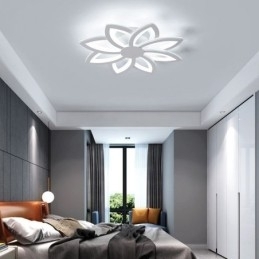 Designer Touch Decorative Flush Mount Eye catching Acrylic Flower Ceiling Light 55cm