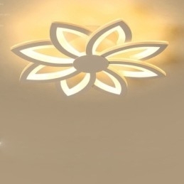Designer Touch Decorative Flush Mount Eye catching Acrylic Flower Ceiling Light 55cm