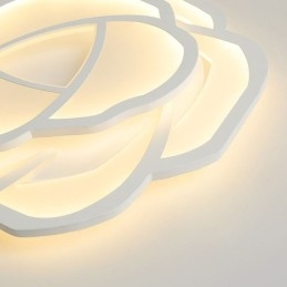 Designer Touch Decorative Flush Mount Modern Simple Rose Acrylic Ceiling Light 52cm