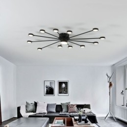 Designer Touch Decorative Flush Mount Modern Minimalist Ceiling Light Acrylic Lightshade