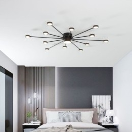 Designer Touch Decorative Flush Mount Modern Minimalist Ceiling Light Acrylic Lightshade