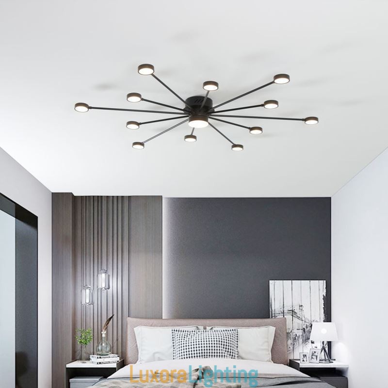 Designer Touch Decorative Flush Mount Modern Minimalist Ceiling Light Acrylic Lightshade