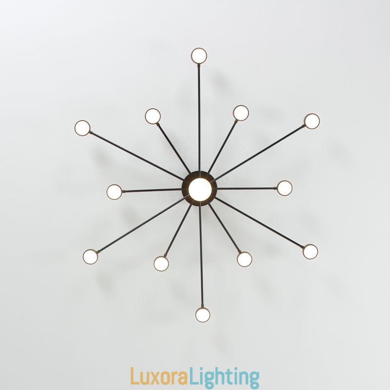 Designer Touch Decorative Flush Mount Modern Minimalist Ceiling Light Acrylic Lightshade