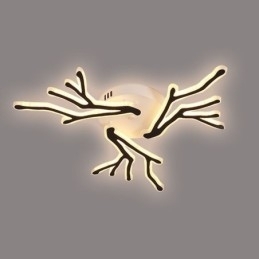 Designer Touch Decorative Flush Mount Acrylic Branch Ceiling Light