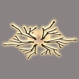 Designer Touch Decorative Flush Mount Acrylic Branch Ceiling Light