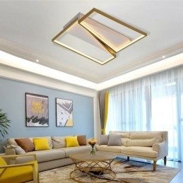 Designer Touch Decorative Flush Mount Minimalist Mosaic Trapezium Ceiling Light