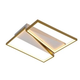 Designer Touch Decorative Flush Mount Minimalist Mosaic Trapezium Ceiling Light