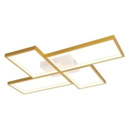 Designer Touch Decorative Flush Mount Mosaic Geometric Square Ceiling Light Fixture