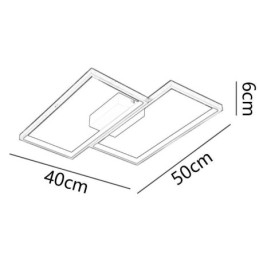 Designer Touch Decorative Flush Mount Mosaic Geometric Square Ceiling Lamp