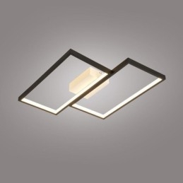 Designer Touch Decorative Flush Mount Mosaic Geometric Square Ceiling Lamp