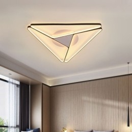 Designer Touch Decorative Flush Mount Minimalist Triangle Ceiling Light