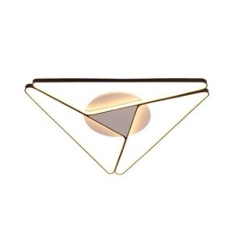 Designer Touch Decorative Flush Mount Minimalist Triangle Ceiling Light