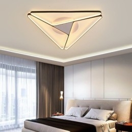 Designer Touch Decorative Flush Mount Minimalist Triangle Ceiling Light