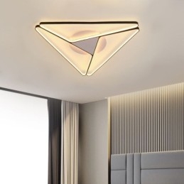 Designer Touch Decorative Flush Mount Minimalist Triangle Ceiling Light