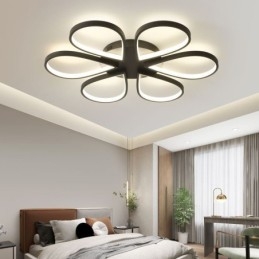 Designer Touch Decorative Flush Mount Minimalist Clover Ceiling Light