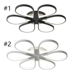 Designer Touch Decorative Flush Mount Minimalist Clover Ceiling Light