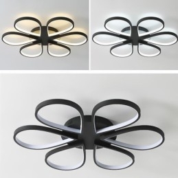 Designer Touch Decorative Flush Mount Minimalist Clover Ceiling Light