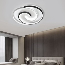 Designer Touch Decorative Flush Mount Acrylic Wrap Round Ceiling Light