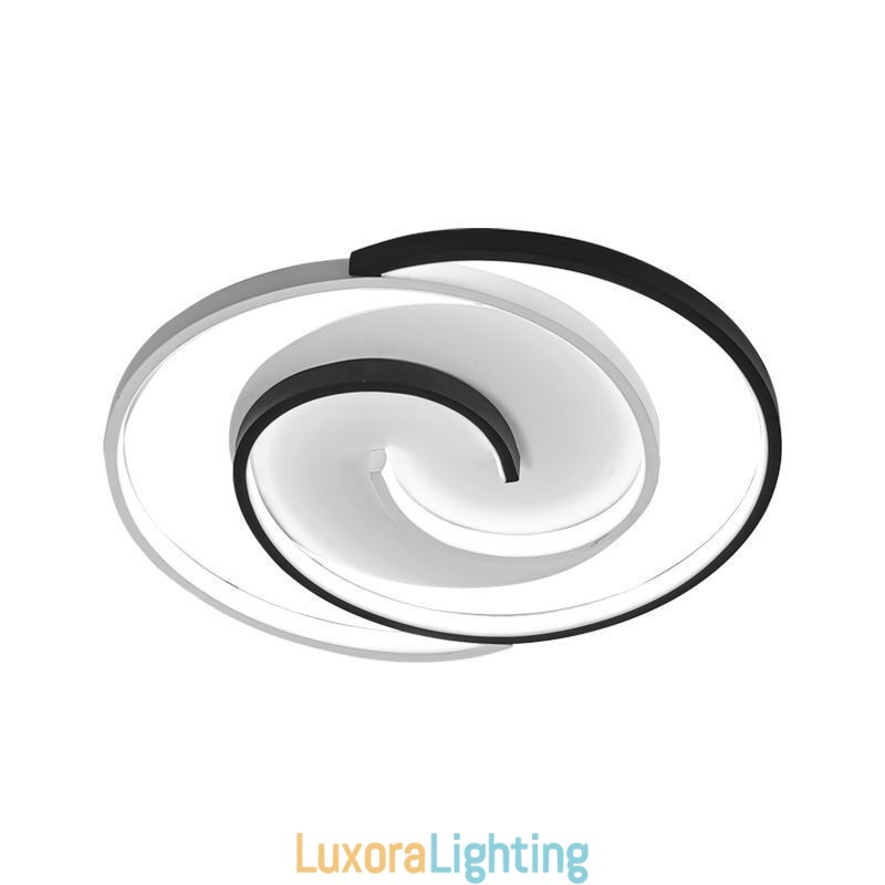 Designer Touch Decorative Flush Mount Acrylic Wrap Round Ceiling Light