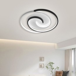 Designer Touch Decorative Flush Mount Acrylic Wrap Round Ceiling Light
