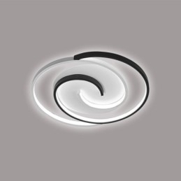 Designer Touch Decorative Flush Mount Acrylic Wrap Round Ceiling Light