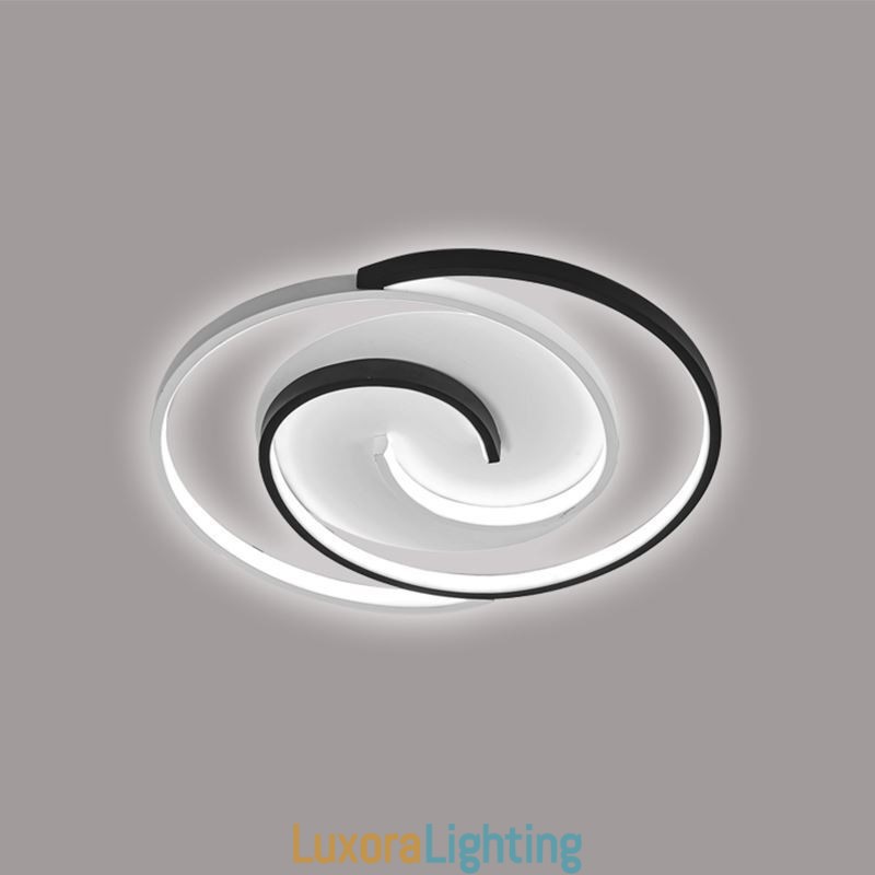 Designer Touch Decorative Flush Mount Acrylic Wrap Round Ceiling Light