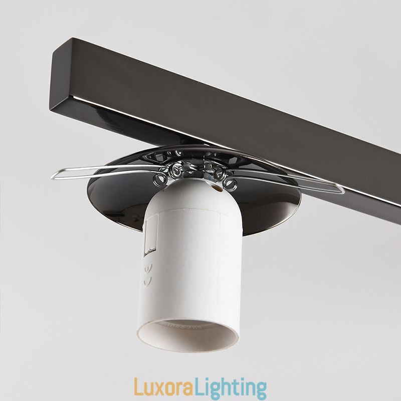 Designer Touch Decorative Nordic Glass Flush Mount Creative Wrought Iron Ceiling Light