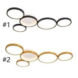 Designer Touch Decorative Modern Flush Mount Aluminum Art Ceiling Light